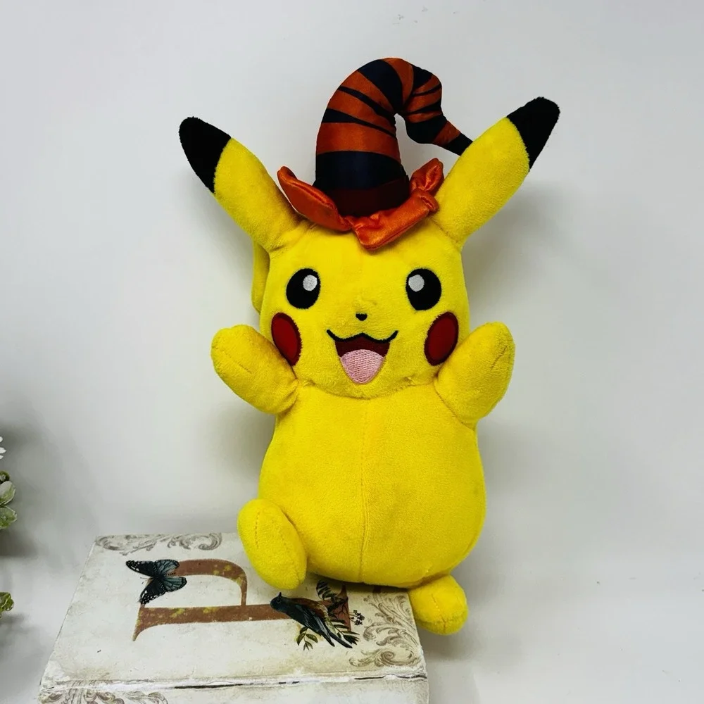 Pokémon Pikachu Halloween Witch Hat Plush 8